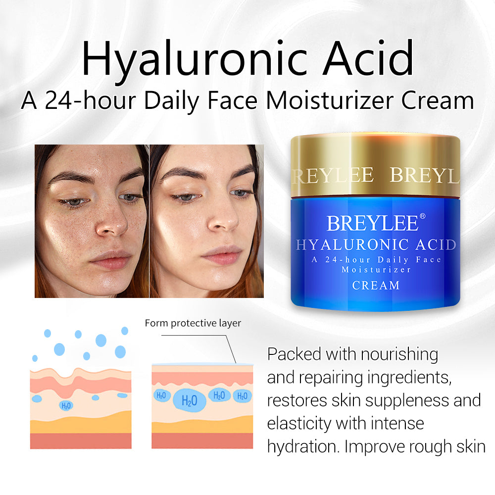 Face Cream Set with Vitamin C, Retinol & Hyaluronic Acid