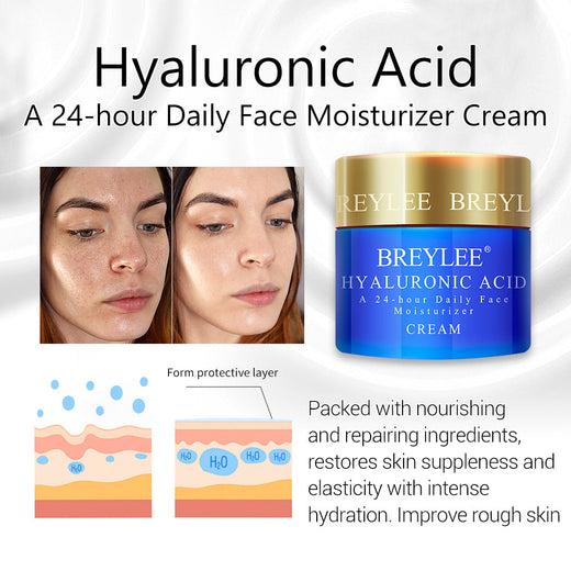 Face Cream Set with Vitamin C, Retinol & Hyaluronic Acid