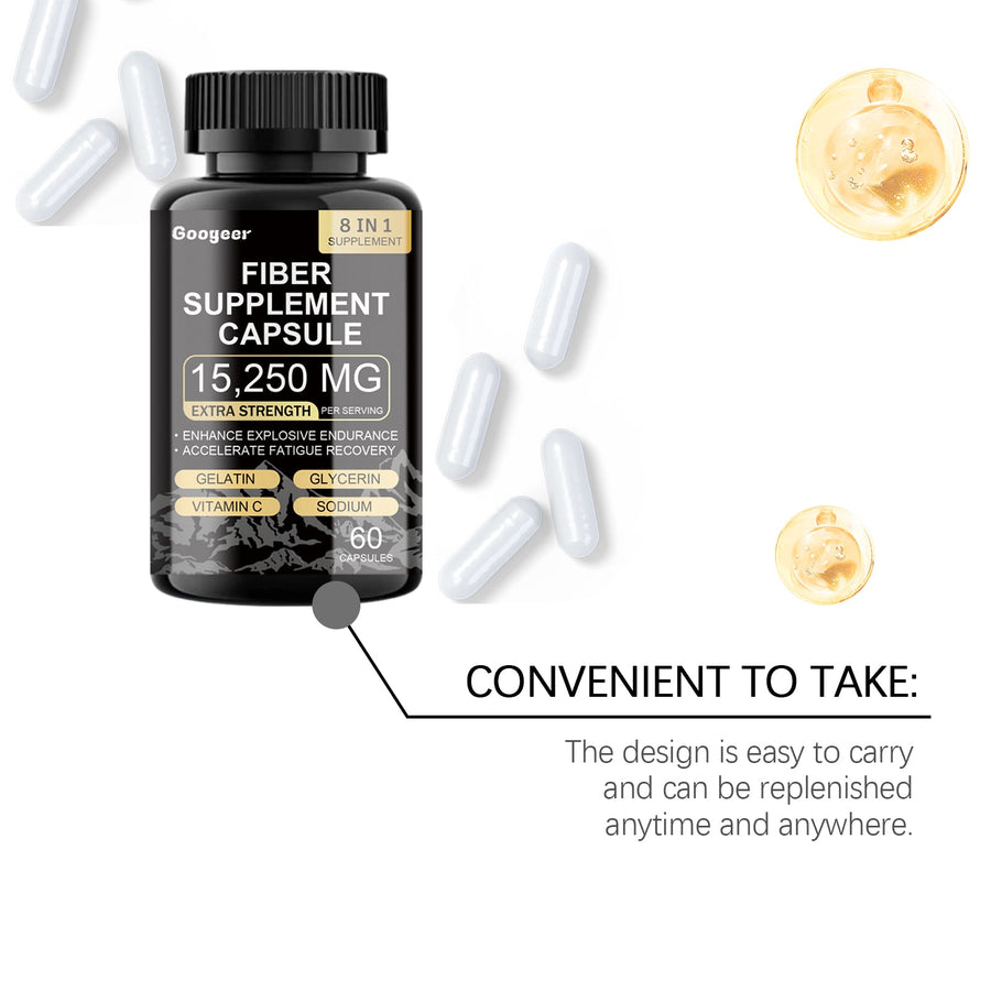 Fiber Supplement Capsule — Boost Endurance & Speed Recovery