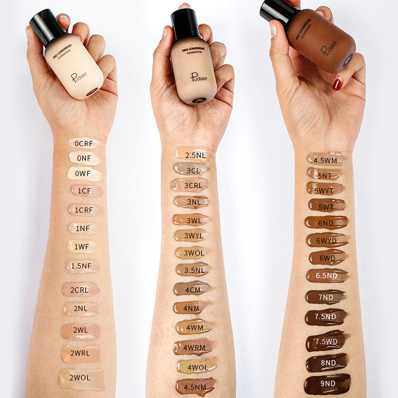 Liquid Foundation for Longwear, Even-Looking Coverage