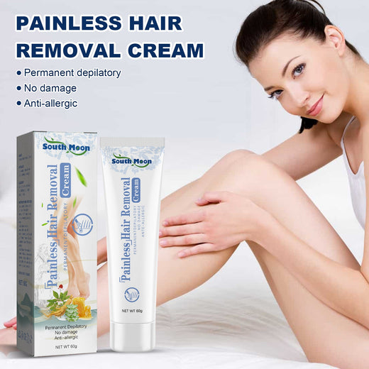 Painless Hair Removal Cream, Gentle Hair Removal Without Bla