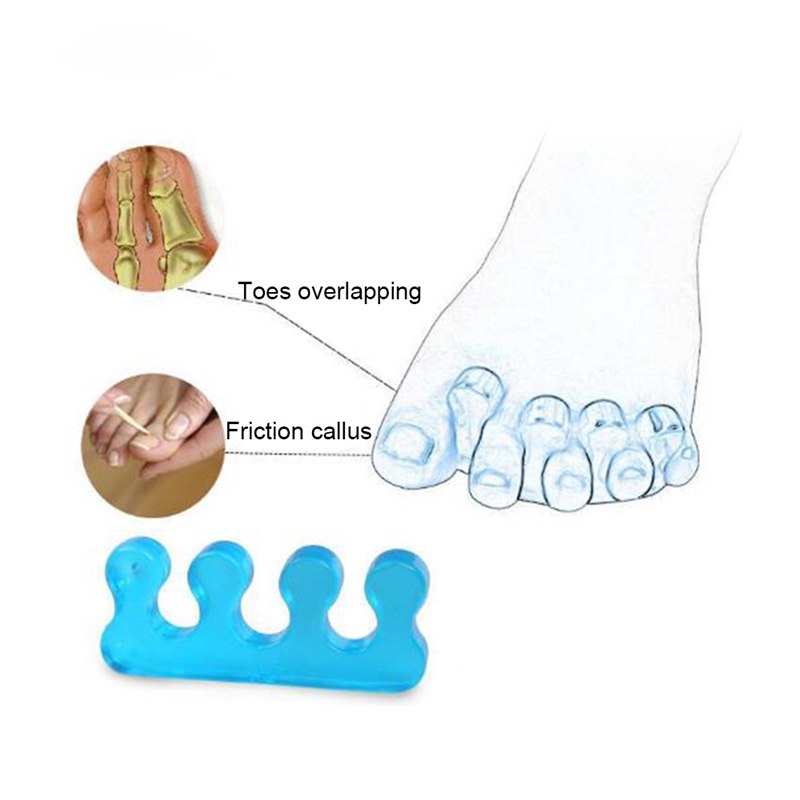 Silicone Toe Separators — Bunion Relief & Flawless Polish