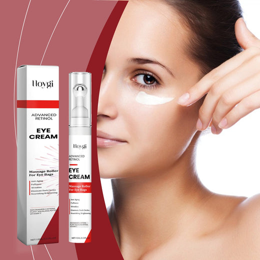 Retinol Eye Cream with Cooling Massage Roller