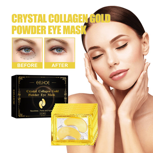 Gold Collagen Eye Masks – Reduce Dark Circles & Puffiness Fast