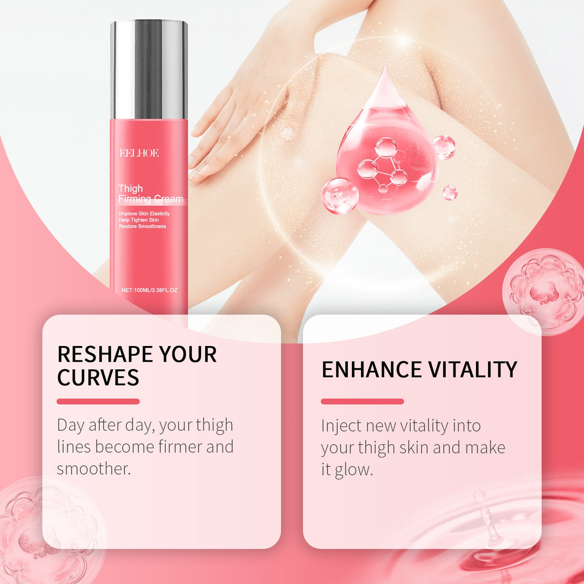 Thigh Firming Essence for Crepey, Loose Leg Skin