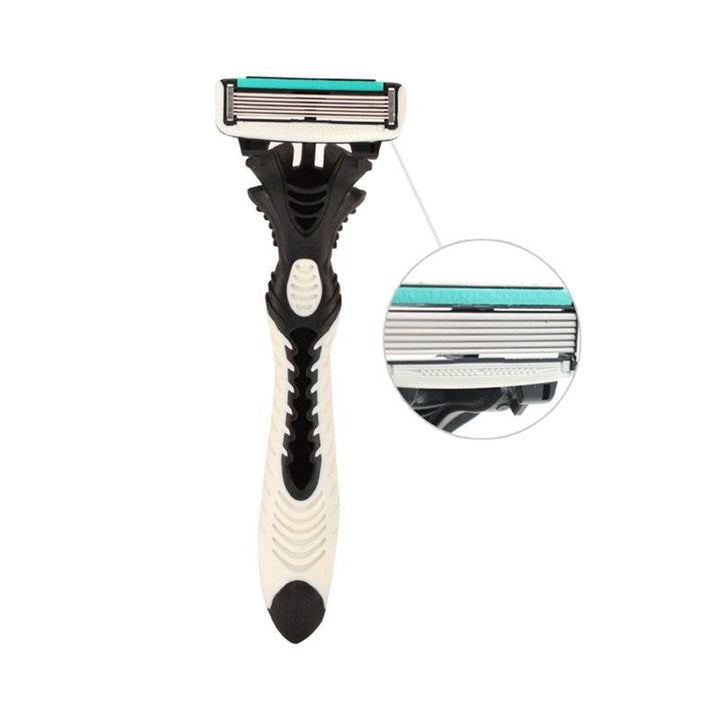 6-Layer Stainless Steel Razor — Precision Shaving