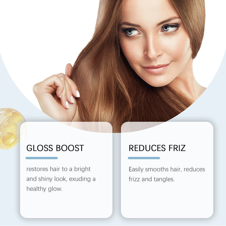 Leave-In Conditioner for Dry, Curly Hair & Frizz