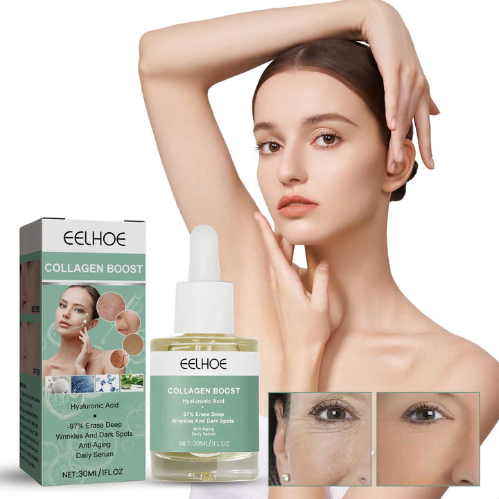 Collagen Serum With Hyaluronic Acid For Fine Lines