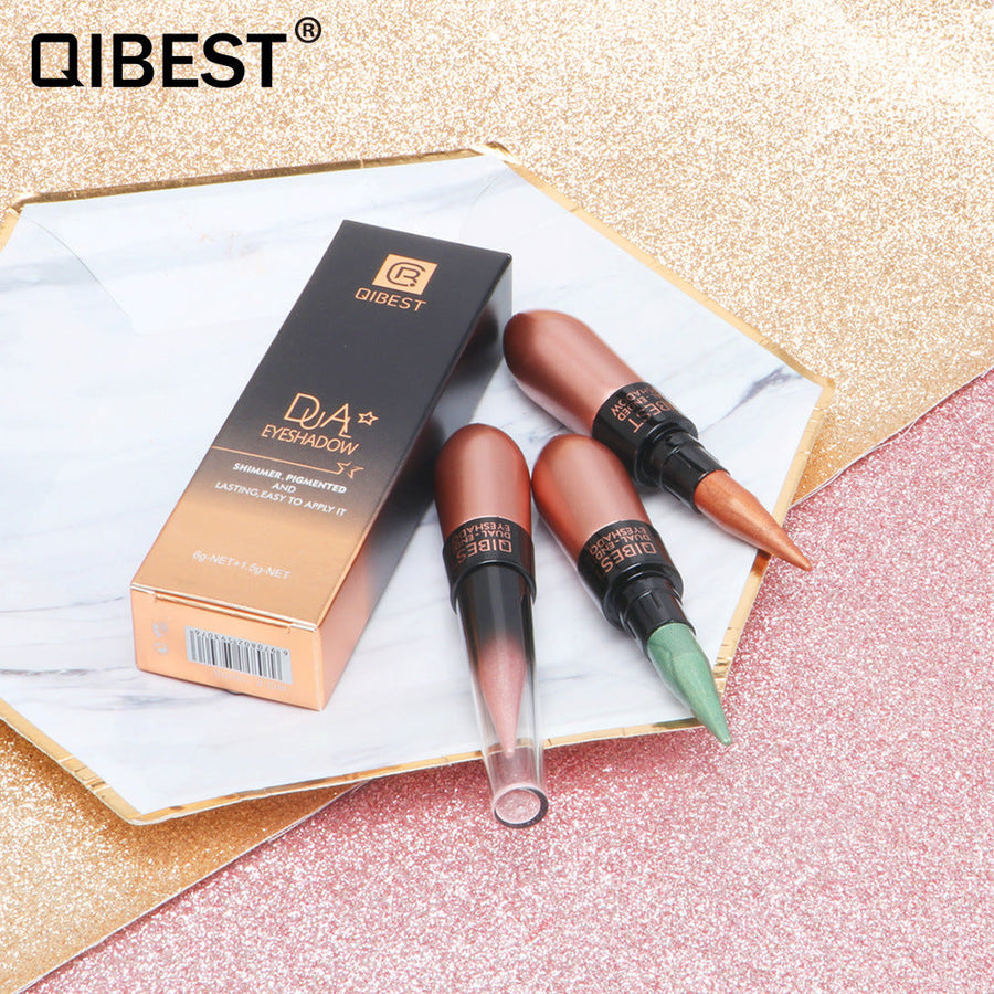 Dual-Ended Eyeliner & Eyeshadow Pen for Vivid Looks