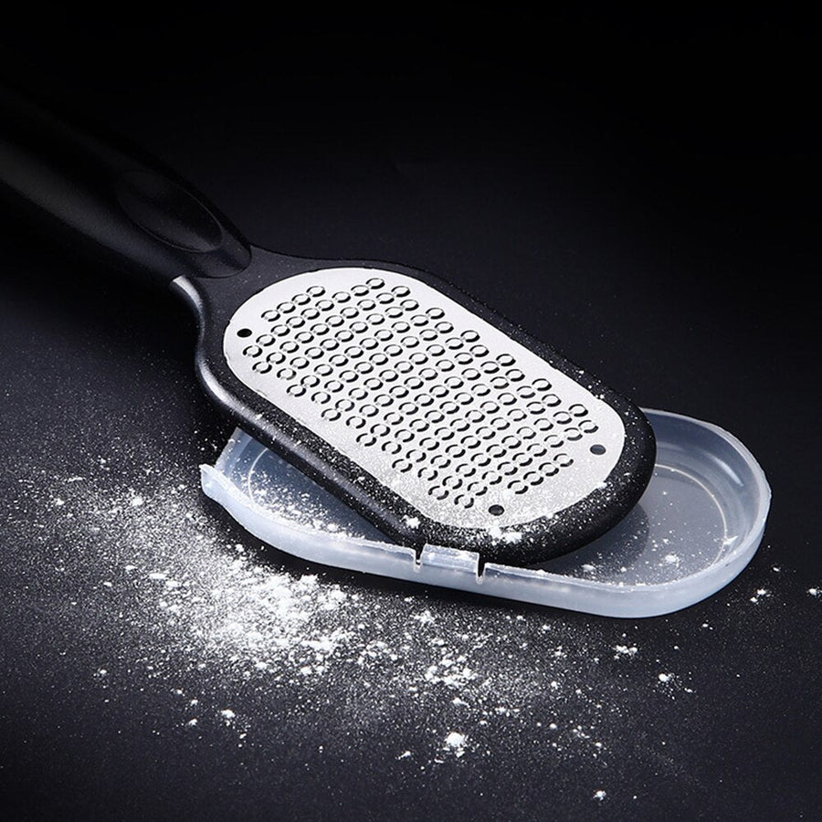 Stainless Steel Foot File for Smooth, Soft Dry Heels