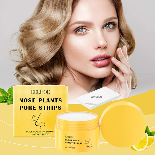 Blackhead Cleansing Nose Mask With 60 Pore Strips