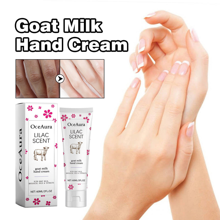 Goat Milk Hand Cream for Cracked, Winter-Dry Hands