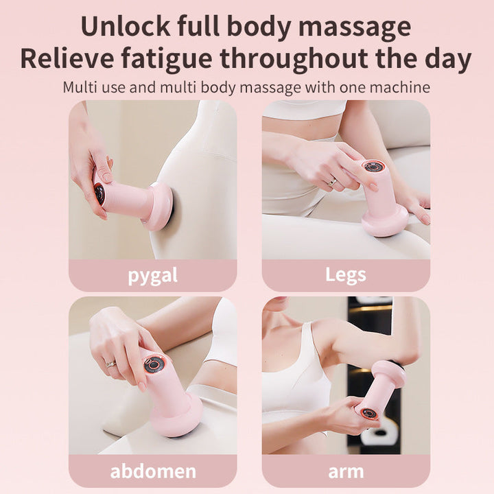 Body Sculpting Massager – 6‑Speed Vibration & 5 Heads