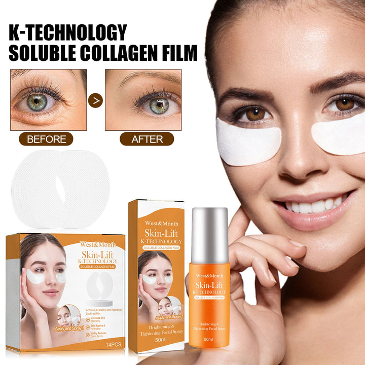Collagen Eye Spray with Soluble Film for Instant Lift