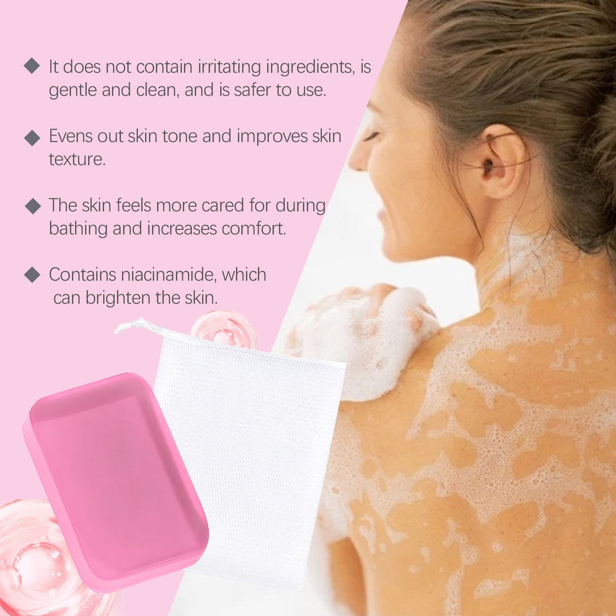 Kojic Acid Whitening Soap for Even, Brighter Skin Tone