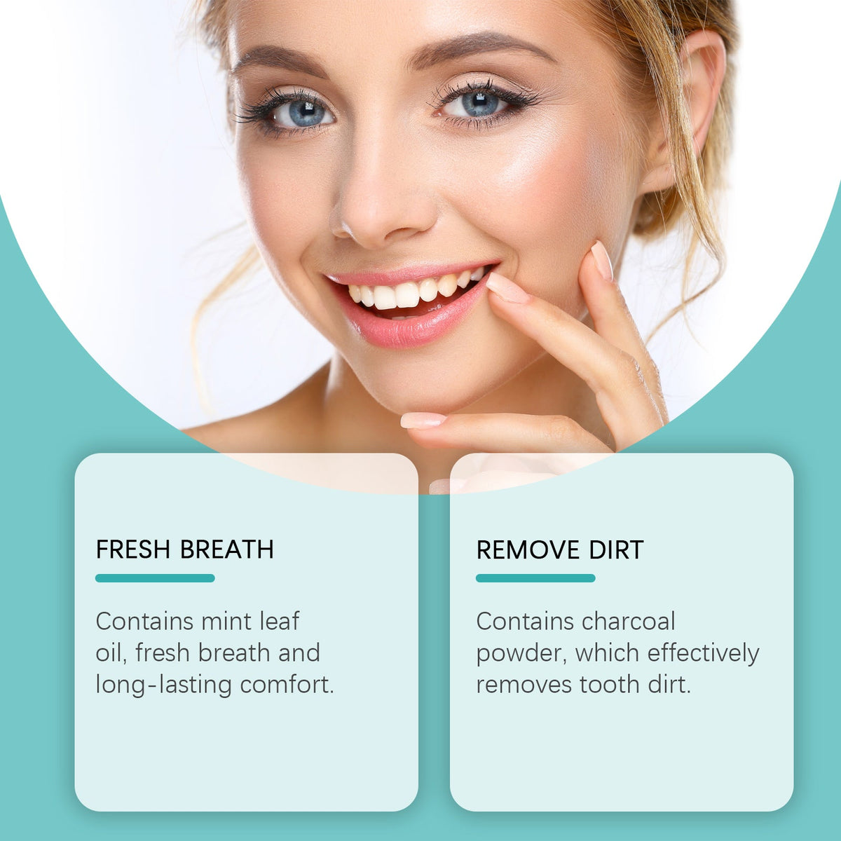Bentonite Toothpaste for Stains & Yellow Teeth — Natural