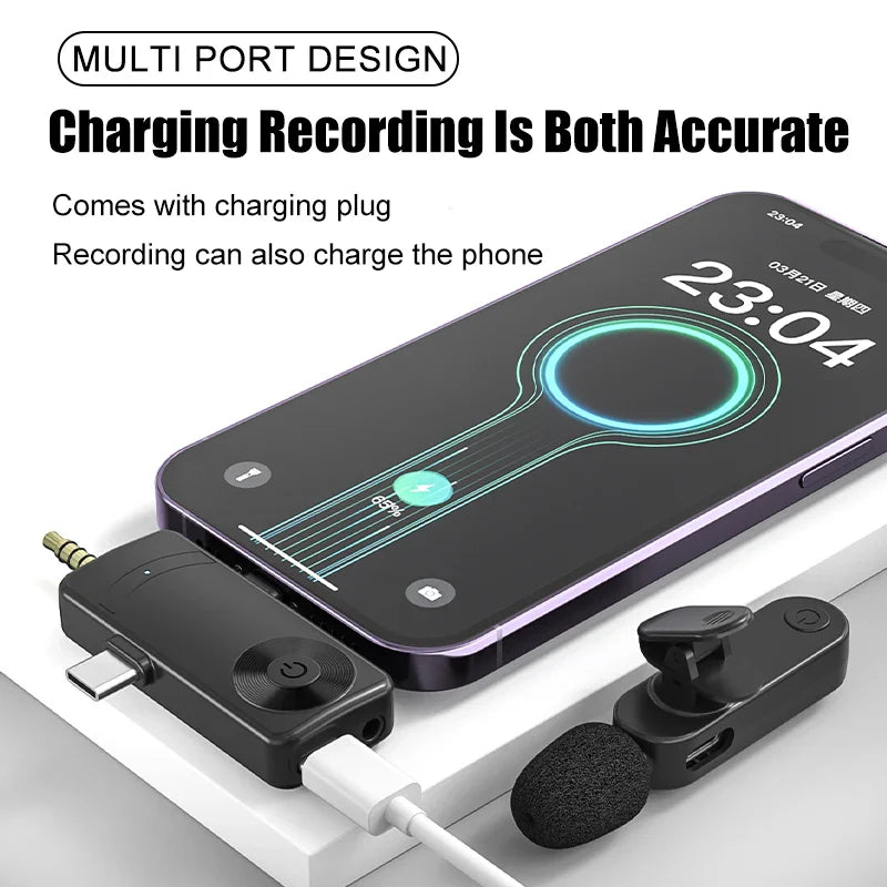 Wireless Lavalier Mic for iPhone & Android — Intelligent