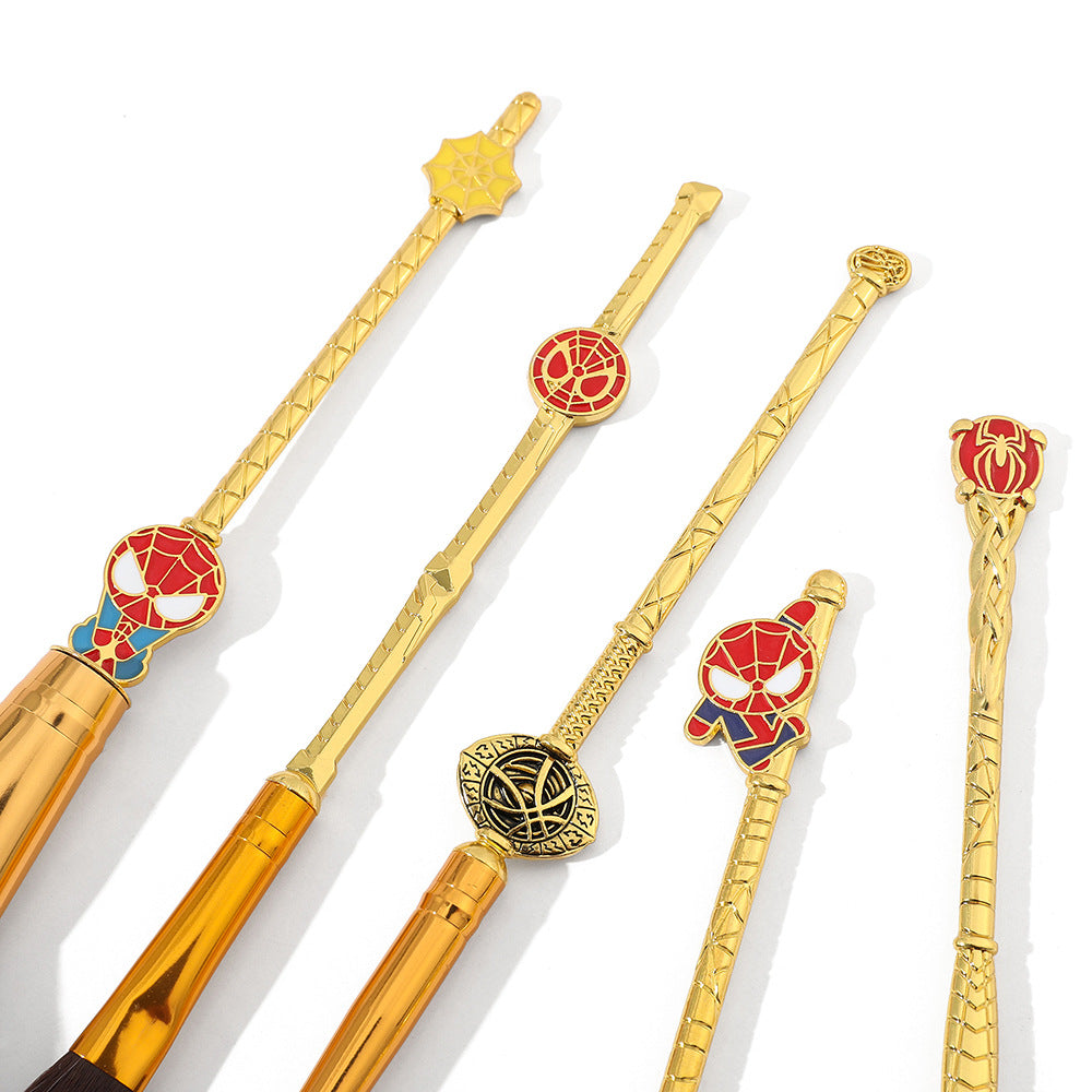 Marvel Spider-Man & Doctor Strange Makeup Brush Set — 5