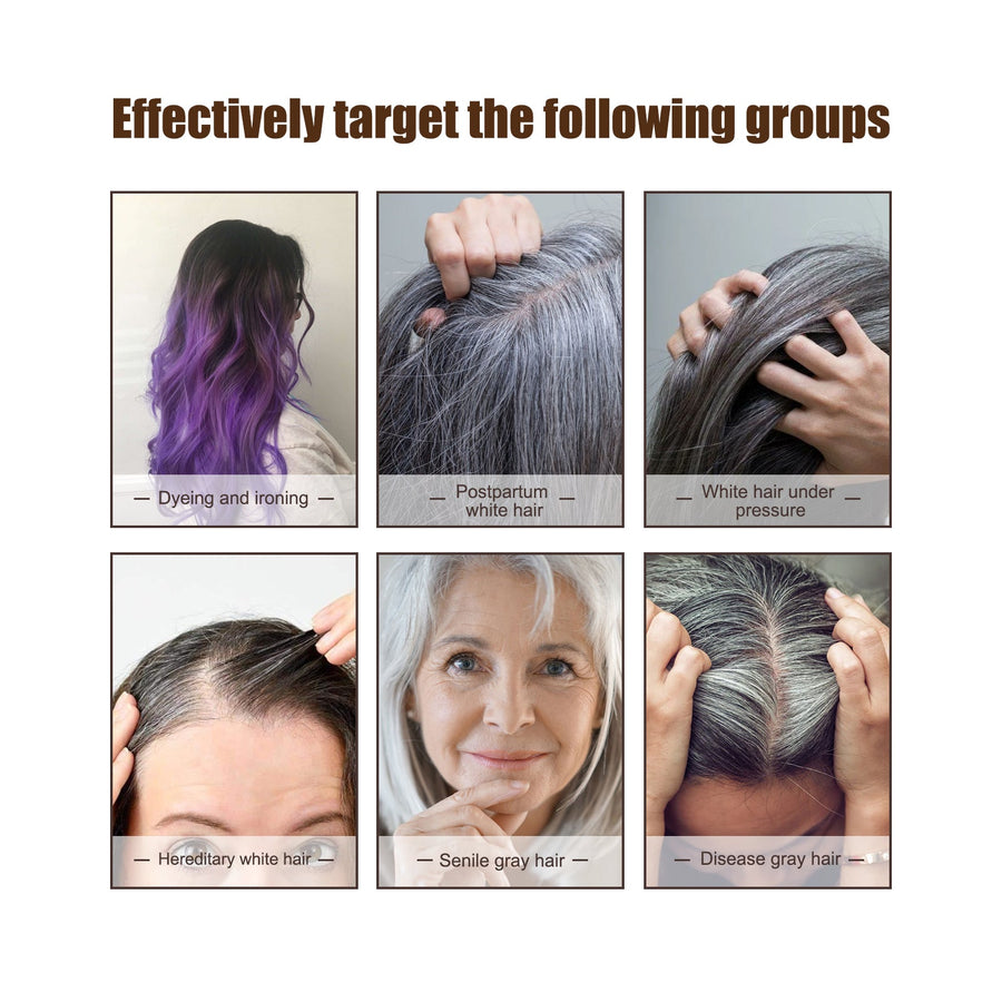 Scalp Hair Essence for Gray Root Care and Darker Hair