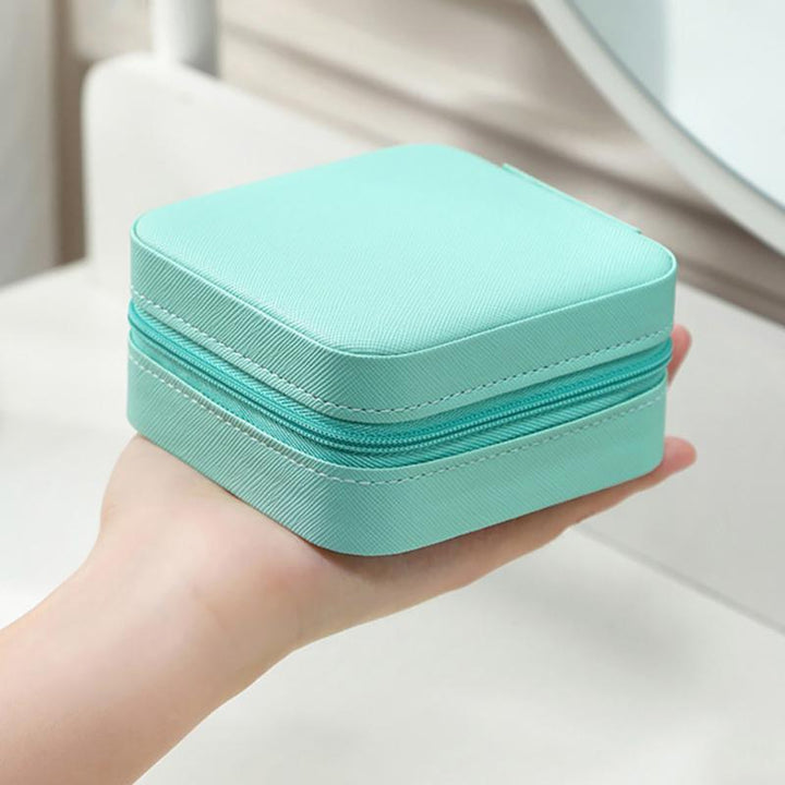 Travel Leather Jewelry Box — Tangle-Free Organization