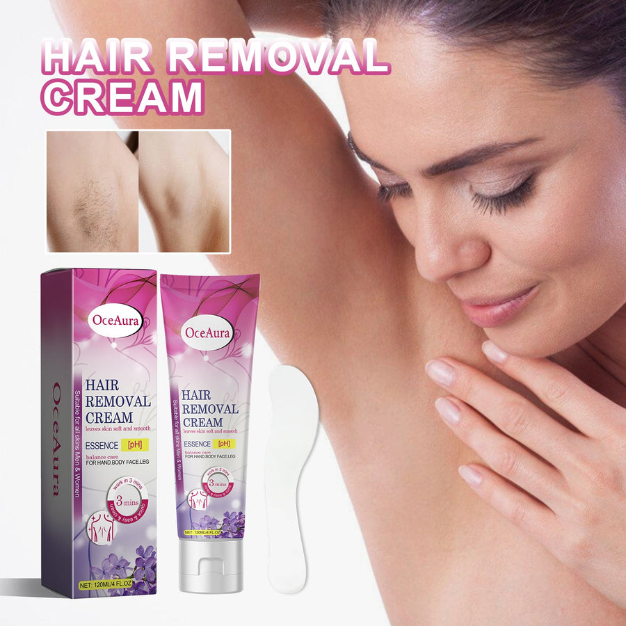 Hair Removal Cream for Sensitive Skin - 3 Minute Depilation