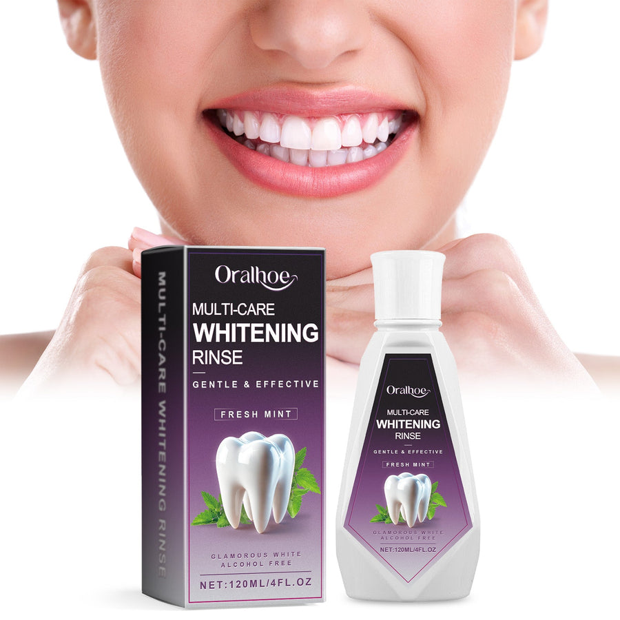 Alcohol-Free Whitening Mouthwash — Gentle Daily Rinse