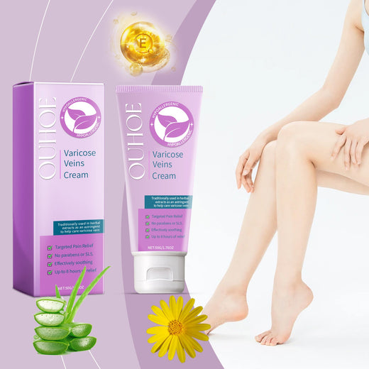 Varicose Veins Cream — Up to 8 Hours of Targeted Leg Pain