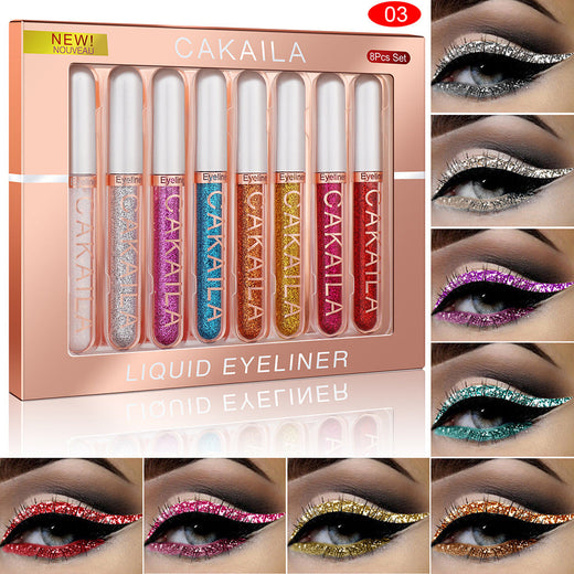 Colorful Liquid Eyeliner Set for Graphic Eye Looks