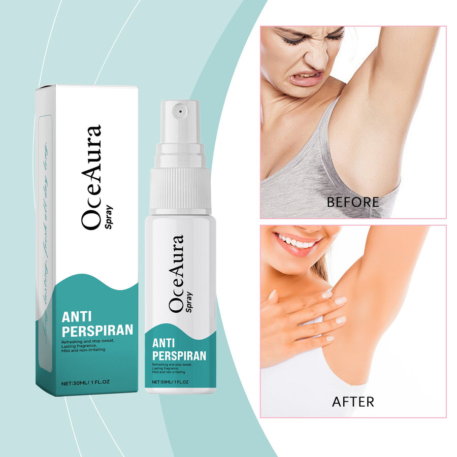 Oceaura Body Spray - All-Day Antiperspirant No Sticky Residue