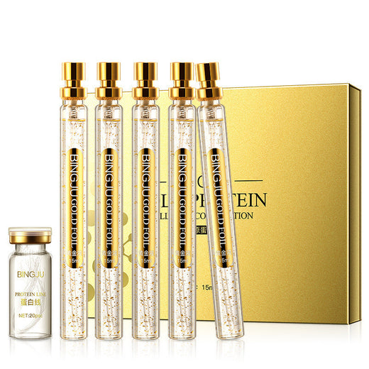 Gold Protein Facial Serum Set for Firmer-Looking Skin