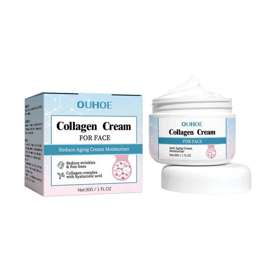 Collagen Anti-Wrinkle Cream for Firmer, Hydrated Skin