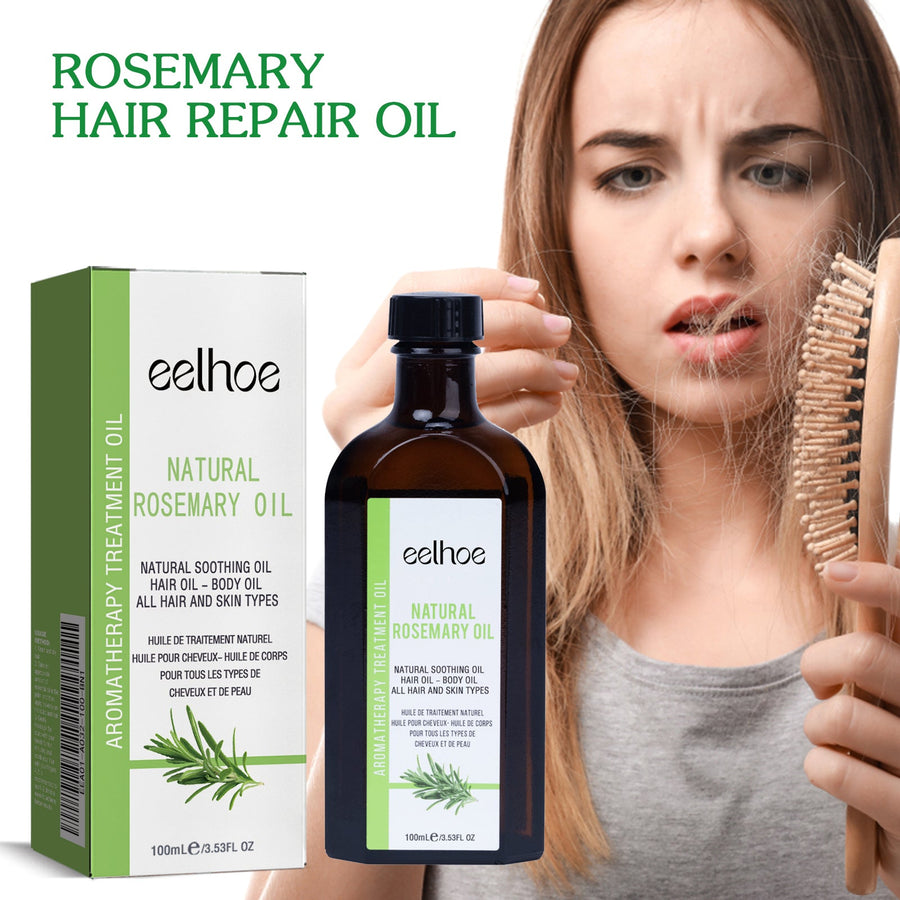 Rosemary Hair Oil for Softer, Smoother-Looking Hair