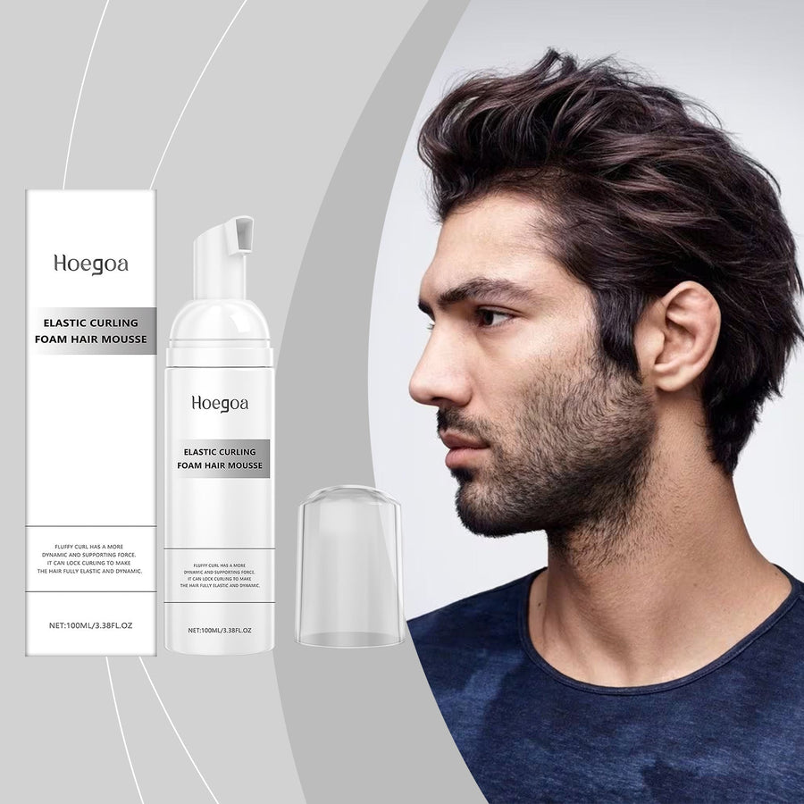 Hair Styling Mousse for Lightweight Curl Definition