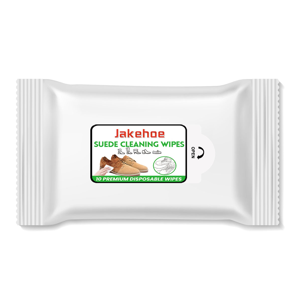 Jakehoe Shoe Wipes — No-Water Cleaning On The Go