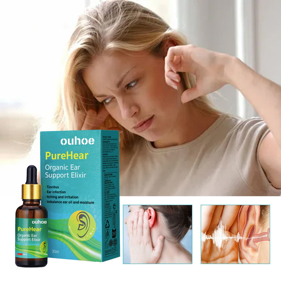 Organic Ear Drops — Tinnitus Relief & Ear Pain Soothing