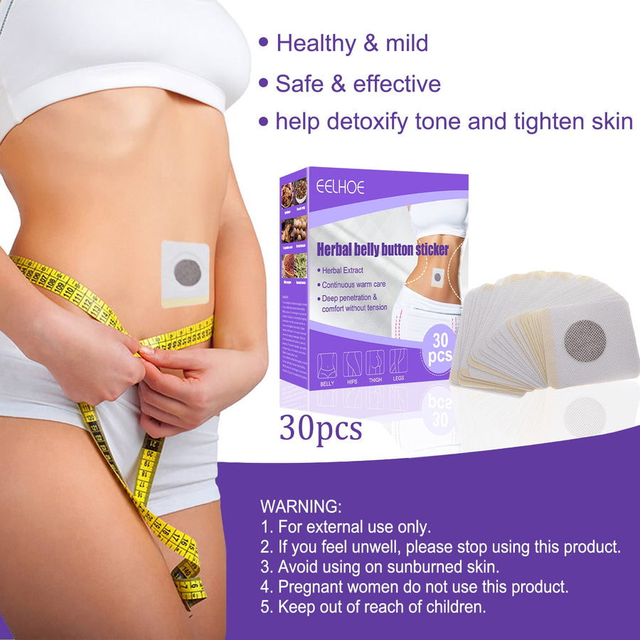 Slimming Patches — Herbal Detox & Firming, 30‑Day Supply