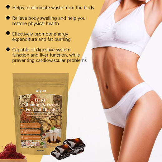 Herbal Foot Bath Beads for Tired Swollen Feet Relief
