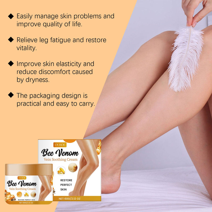 Daily Leg Relief Cream — Soothing Moisturizing Massage Treatment