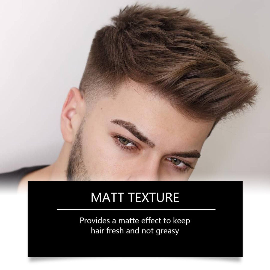 Men's Volumizing Hair Styling Powder, Matte Texture