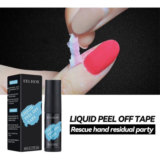 Peel-Off Nail Skin Barrier for Clean Manicure Edges