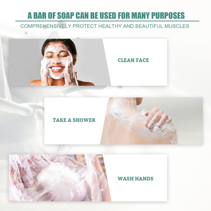 Silk Protein Cleansing Soap Bar for Soft, Clean Skin