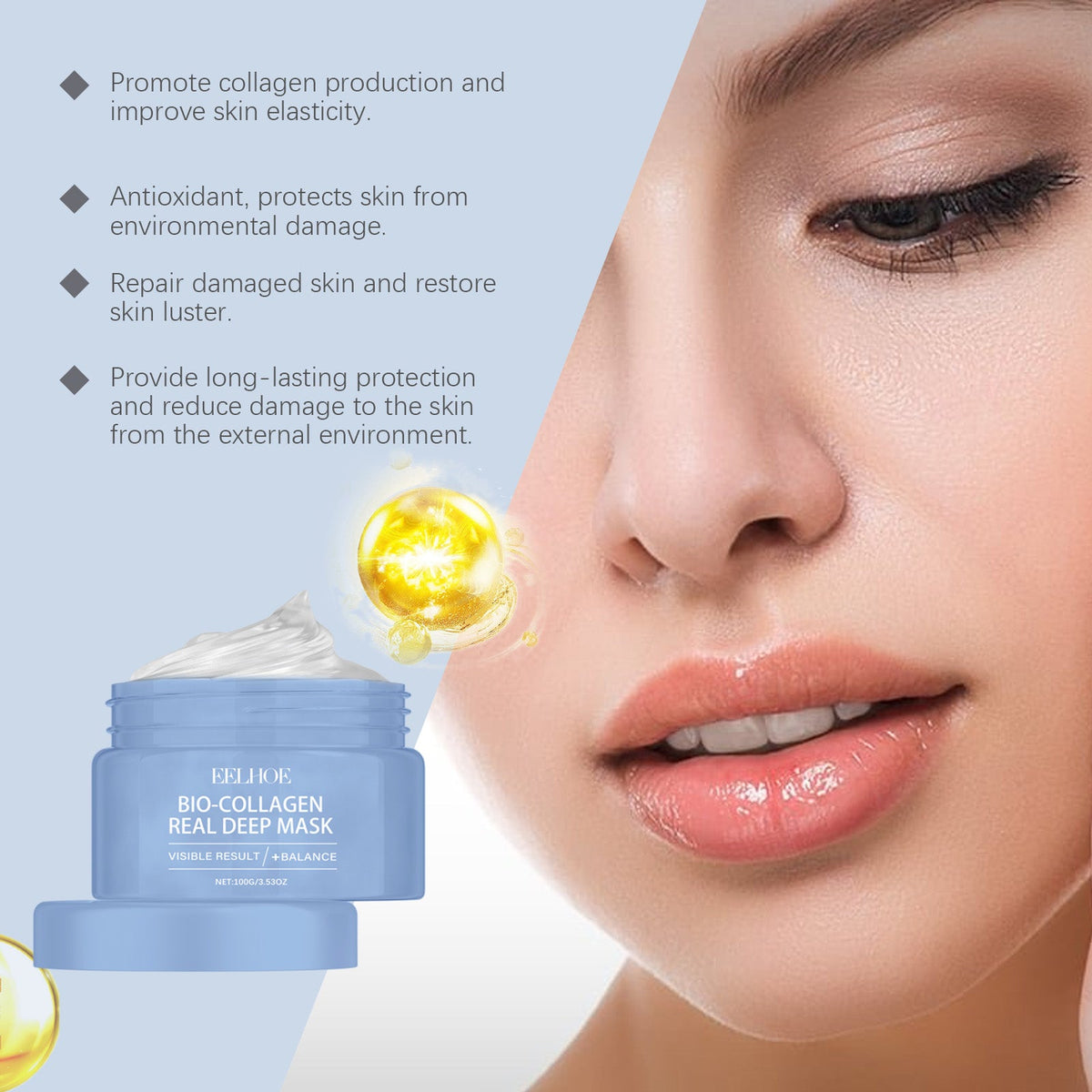 Bio-Collagen Peel Mask for Firming and Hydrated Skin