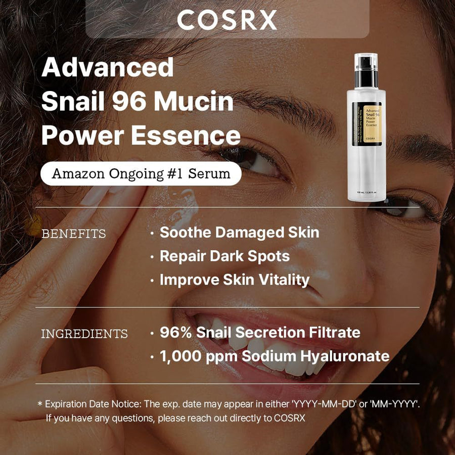 Snail Mucin Essence for Lightweight Skin Hydration
