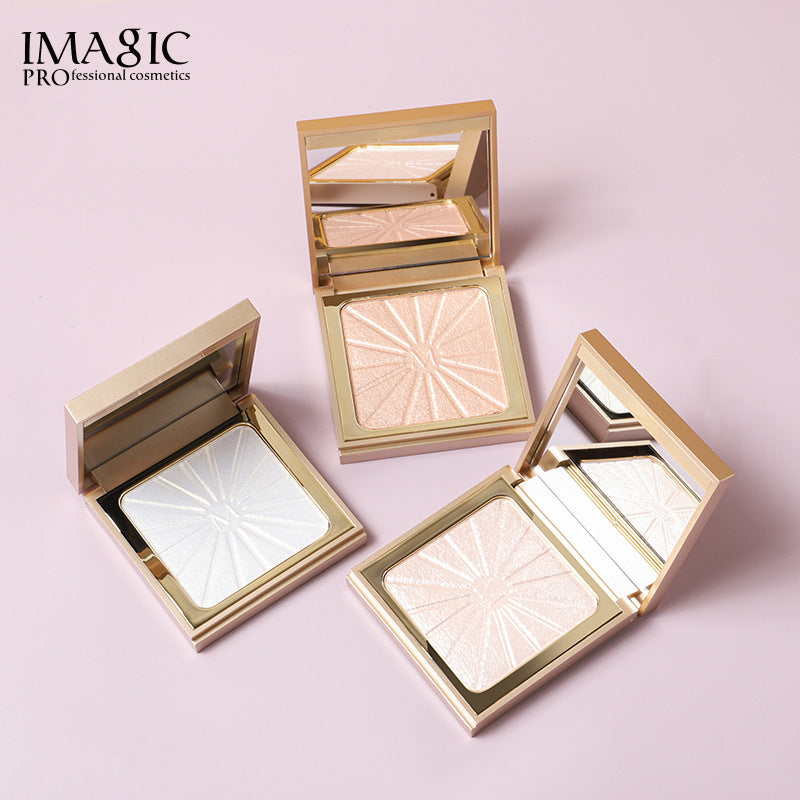 Monochrome Blush Highlighter Compact for Luminous Color