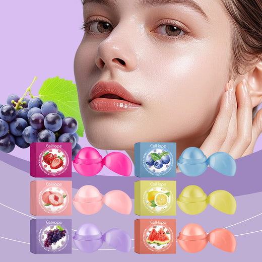 Watermelon Lip Balm Sphere — Non-Greasy Hydration
