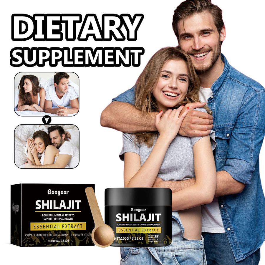 Googeer Shilajit Mineral Resin — Natural Energy & Vitality