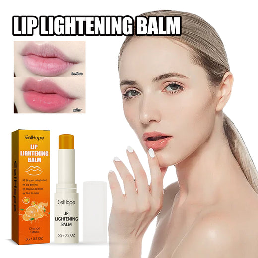 Orange Extract Lip Balm for Dry Cracked Dark Lips