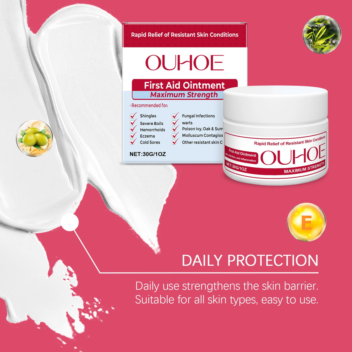 Skin Soothing Cream for Redness and Irritation Relief