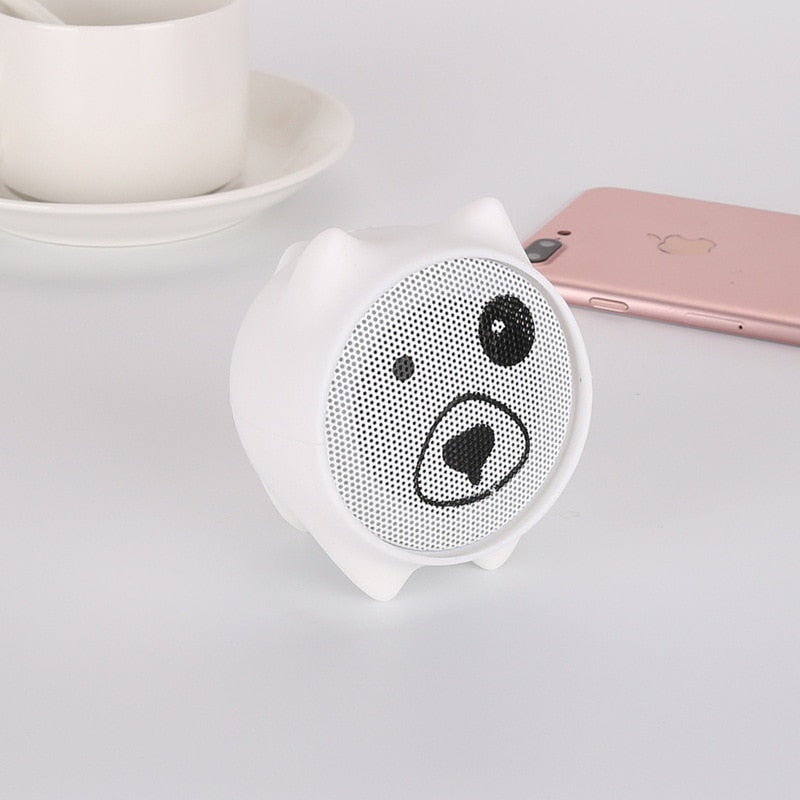 Cartoon Cat Bluetooth Speaker — TWS Wireless & Hands-Free