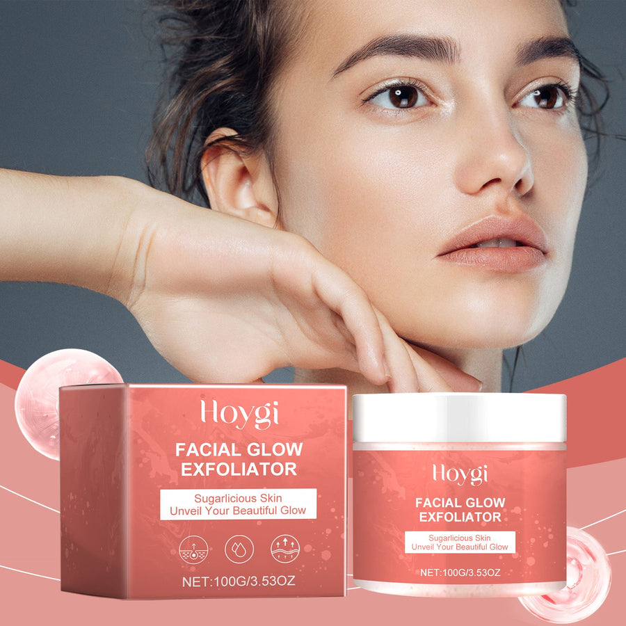Facial Exfoliating Scrub Cleanses Skin With Refreshing, Non